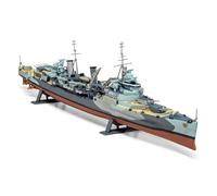 HMS Belfast Airfix Gift Set Model Kit & Paints WWII Ship Boat 1:600 Scale 250pcs