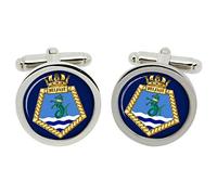 HMS Belfast, Royal Navy Cufflinks in Box