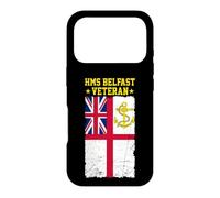 HMS Belfast Veteran Aircraft Carrier UK British Warship Case for iPhone 17 Pro
