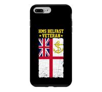 HMS Belfast Veteran Aircraft Carrier UK British Warship Case for iPhone 7 Plus/8 Plus