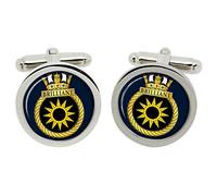 HMS Brilliant, Royal Navy Cufflinks in Box