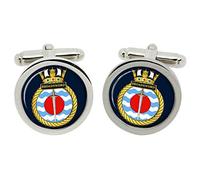 HMS Broadsword, Royal Navy Cufflinks in Box