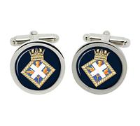 HMS Caledonia, Royal Navy Cufflinks in Box