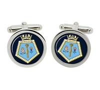 HMS Caroline, Royal Navy Cufflinks in Box
