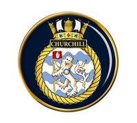 HMS Churchill, Royal Navy Pin Badge