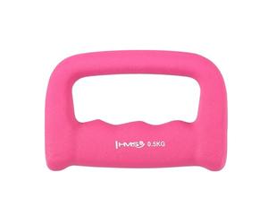 HMS CK05 Castet Cast Iron Weight Covered with Neoprene 0.5 kg Pink