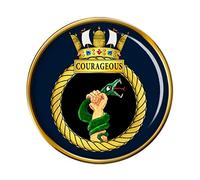 HMS Courageous, Royal Navy Pin Badge