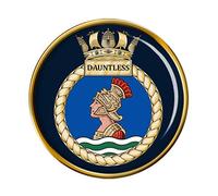 HMS Dauntless, Royal Navy Pin Badge
