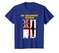 HMS Dreadnought S101 Submarine Veterans Day Father Grandpa T-Shirt, Youth, Royal Blue, X-Small