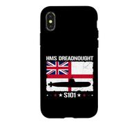HMS Dreadnought S101 UK Submariner British Submarine Case for iPhone X/XS