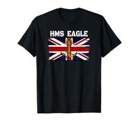 HMS Eagle R05 Aircraft Carrier Veterans Day Fathers Grandpas T-Shirt