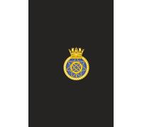 HMS Explorer Royal Navy notebook: 6"x9" matt black paperback notepad journal - 120 lined pages - 100% author profits to charity
