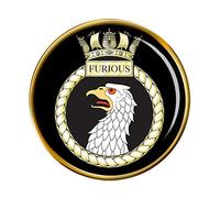 HMS Furious, Royal Navy Pin Badge