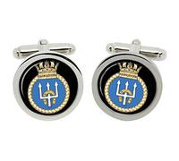 HMS Gloucester, Royal Navy Cufflinks in Box