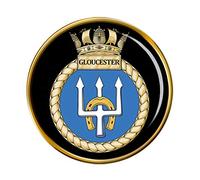 HMS Gloucester, Royal Navy Pin Badge