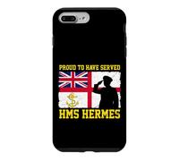 HMS Hermes British Warship Veteran Day Grandpa Fathers Day Case for iPhone 7 Plus/8 Plus