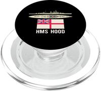 HMS Hood British Battleship Diagram Navy Flag PopSockets PopGrip for MagSafe