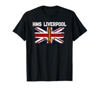 HMS Liverpool D92 Destroyer Veterans Warship Father Grandpa T-Shirt