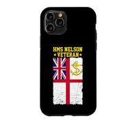 HMS Nelson Veteran Aircraft Carrier UK British Naval Warship Case for iPhone 11 Pro