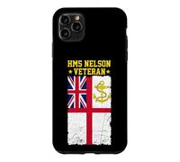 HMS Nelson Veteran Aircraft Carrier UK British Naval Warship Case for iPhone 11 Pro Max