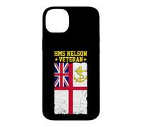 HMS Nelson Veteran Aircraft Carrier UK British Naval Warship Case for iPhone 14 Plus