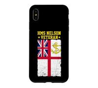 HMS Nelson Veteran Aircraft Carrier UK British Naval Warship Case for iPhone XS Max