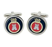 HMS Newcastle, Royal Navy Cufflinks in Box