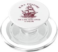 HMS Pinafore Gilbert And Sullivan Opera Operetta Graphical PopSockets PopGrip for MagSafe