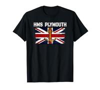 HMS Plymouth F126 Frigate Veteran Day Warship Father Grandpa T-Shirt