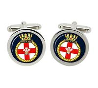 HMS Prince of Wales, Royal Navy Cufflinks in Box