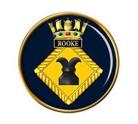 HMS Rooke, Royal Navy Pin Badge
