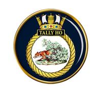 HMS Tally Ho, Royal Navy Pin Badge