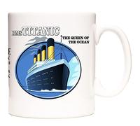 HMS Titanic Gift Mug. Titanic Maiden Voyage Coffee Mug, Vintage White Star Ocean Liner Mug,