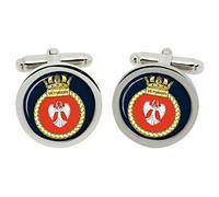 HMS Victorious, Royal Navy Cufflinks in Box