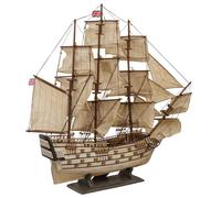 HMS Victory model ship flagship british royal navy wood 86cm no kit