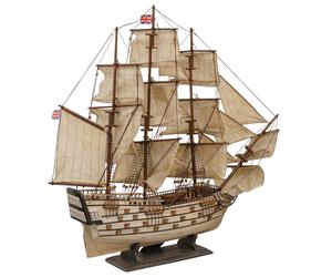 HMS Victory model ship flagship british royal navy wood 86cm no kit