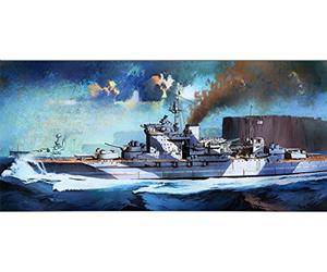 HMS Warspite Queen Elizabeth Class Battleship 1/350 Academy