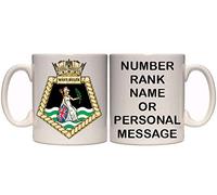 HMS WAVE RULER ROYAL FLEET AUXILLARY NAVY MILITARY PERSONALISED MUG (MI10) 11oz & 15oz MUG (15oz)