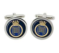 HMS Westminster, Royal Navy Cufflinks in Box