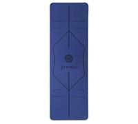 HMS YM10 Yoga Mat TPE Double Layer 182 x 61 cm Dark Blue