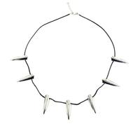 Hmsanase Black Panther Men's & Women's Unisex Classic Pendant Necklace, Leopard Claw Pendant, Punk Necklace, Prop, Trend Xl1154