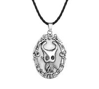 Hmsanase Necklace Pendant Chain Men Women Jewellery Vintage Pendant Necklace Hollow Knight Pendant Necklace Charm