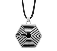 Hmsanase Trend Necklace Pendant Chain Men Women Jewellery Creativity Maze Pendant Necklace Vintage Labyrinth Lucky Necklace For Woman & Men Charms Accessories Gift