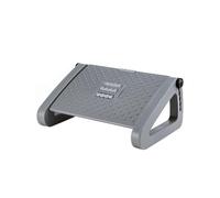 Hmseng Foot Rest Under Desk, Adjustable Height/Angle Ergonomic Foot Stool with Large Roller Massager Function, for Improved Posture/Pressure Relief/Straightening The Hunchback, Home, Office-D -Gray