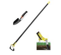 Hmseng Garden Hoe,120CM Adjustable Long Handle Hoe Garden Tool for Planting Vegetables Farm. Dutch Hoe Garden Tool for Weeding Loosening Soil