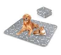 Hmseng Washable Pee Pads for Dogs, 60*40CM Reusable Dog Pee Pad，Highly Absorbent puppy pads，Waterproof Dog Floor Mats，pipi pad for Guinea Pigs, Bunnies, Cats
