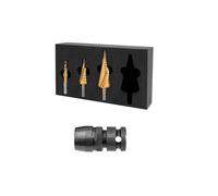 HMT 505020-SET1 VersaDrive Step Drill Bit Set 3 Piece 12mm 20mm 30mm