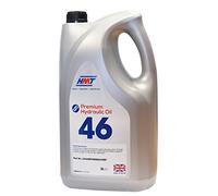 HMT Premium Hydraulic Oil 46 - 3 x 5L Pack | ISO VG 46 Anti-Wear Hydraulic Fluid for Industrial & Mobile Systems | Oxidation Resistant, Anti-Foam, Pump Protection, Excavator & Crane Use