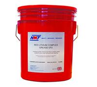 HMT Red Lithium Complex Grease EP2 - 12.5kg Plastic Keg | Premium NLGI 2 High Temperature EP Grease for Bearings & Machinery | Anti-Wear, Corrosion Resistant, Water Resistant Multipurpose Industrial