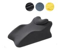 Hmtbet Leg Pillow for Sleeping, Leg Elevating pillow, Best for Back, Hip and Knee Pain Relief, Foot and Ankle Injury and Recovery Wedge - Breathable and Washable Cover,Black